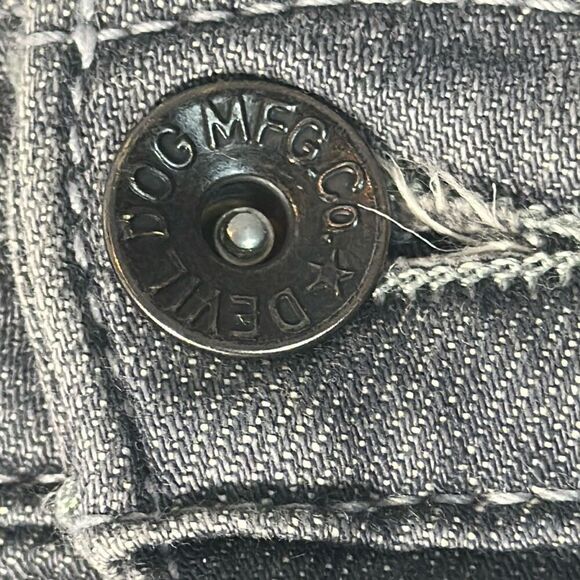 Devil Dog Gray Slim Straight Performance Jeans size 36x32 - Picture 3 of 13
